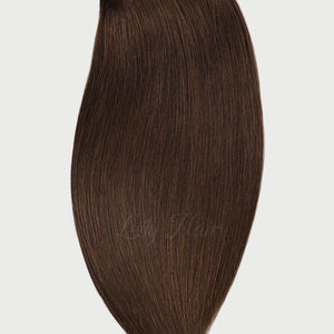 #4 Chestnut Brown Color Fusion Hair Extensions