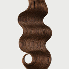 Load image into Gallery viewer, #6 Cappuccino Brown Color Halo Hair Extensions 