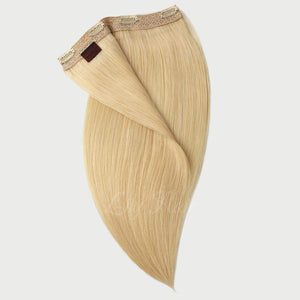#613 Lightest Blonde Color Clip-in hair Extensions-11pc.
