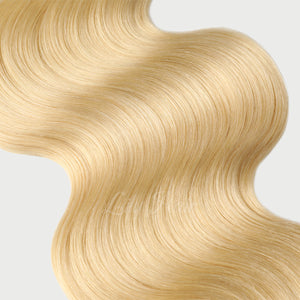 #613 Lightest Blonde Color Micro Ring Hair Extensions