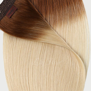 #8/613 Ombre Color Halo Hair Extensions