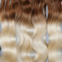 Load image into Gallery viewer, #8/613 Ombre Color Hair Tape In Hair Extensions 