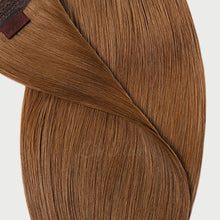 Load image into Gallery viewer, #8 Toffee Color Hair Tape In Hair Extensions 