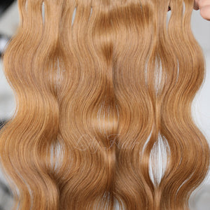 #8 Toffee Color Hair Tape In Hair Extensions