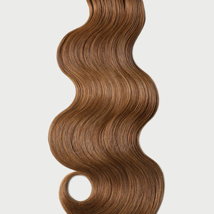 #8 Toffee Brown Color Halo Hair Extensions