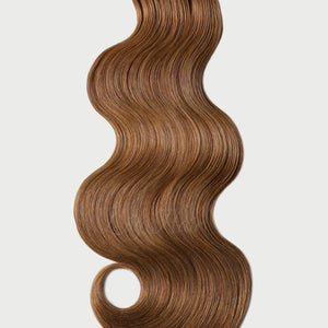 #8 Toffee Brown Color Fusion Hair Extensions