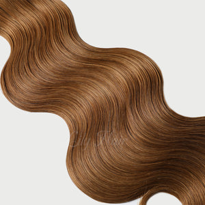 #8 Toffee Brown Color Fusion Hair Extensions