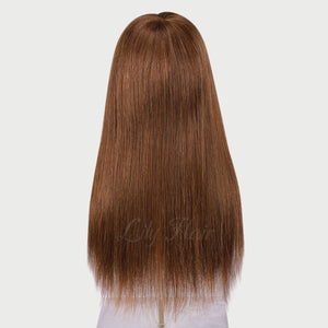 Beatrice 100% Human Hair Monofilament Wigs #6