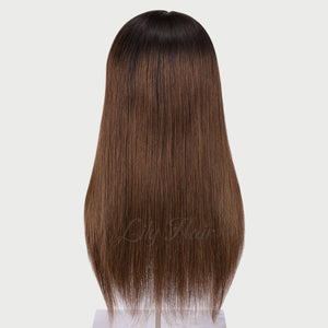 Eve 100% Human Hair Monofilament Wigs T1B/4
