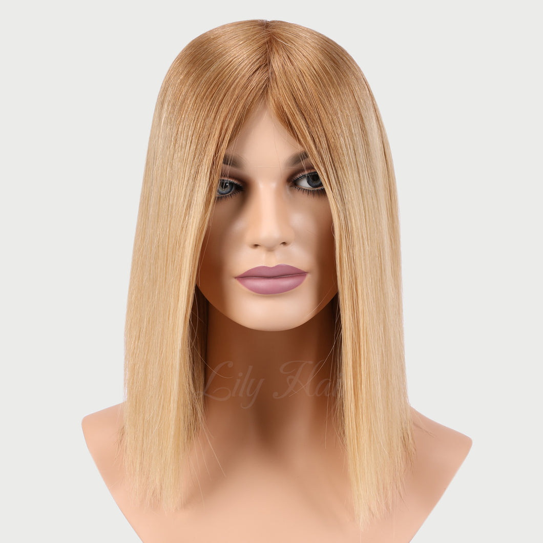 Felana 100% Human Hair Monofilament Wigs T8/26