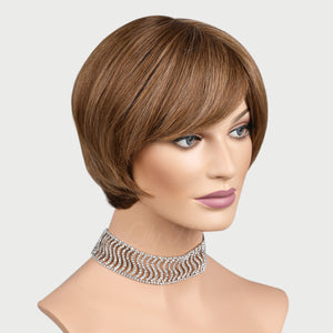 Hannah 100% Human Hair Pixie Monofilament Wigs H6/12