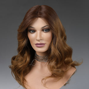 Jumai 100% Human Hair Monofilament Wigs T4/8