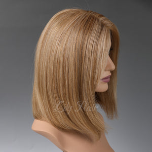 Queenie 100% Human Hair Monofilament Wigs H8/26