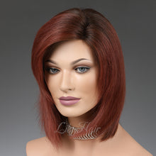 Load image into Gallery viewer, Tamara 100% Human Hair Monofilament Wigs T2/33B 