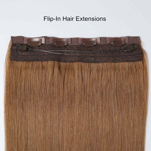 #33b Vibrant Auburn Color Halo Hair Extensions