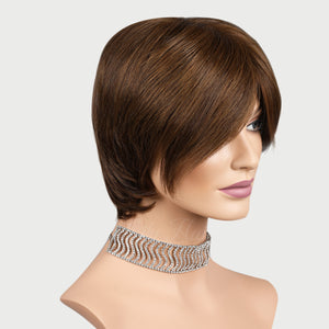 Mariola 100% Human Hair Pixie Monofilament Wigs H2/6