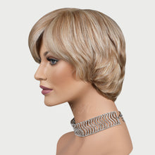 Load image into Gallery viewer, Mykea 100% Human Hair Pixie Monofilament Wigs H12/613 