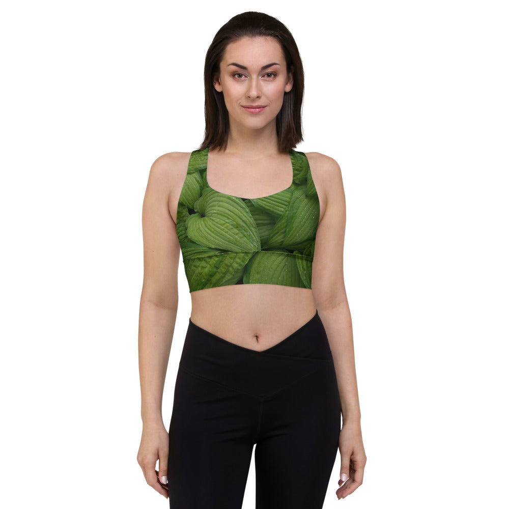 wendunide underwear women Women's Longline Sports Bra High Impact Yoga Tops  Built In Bra Crop Top Sports Bra Wireless Racerback Bra Mint Green XL 