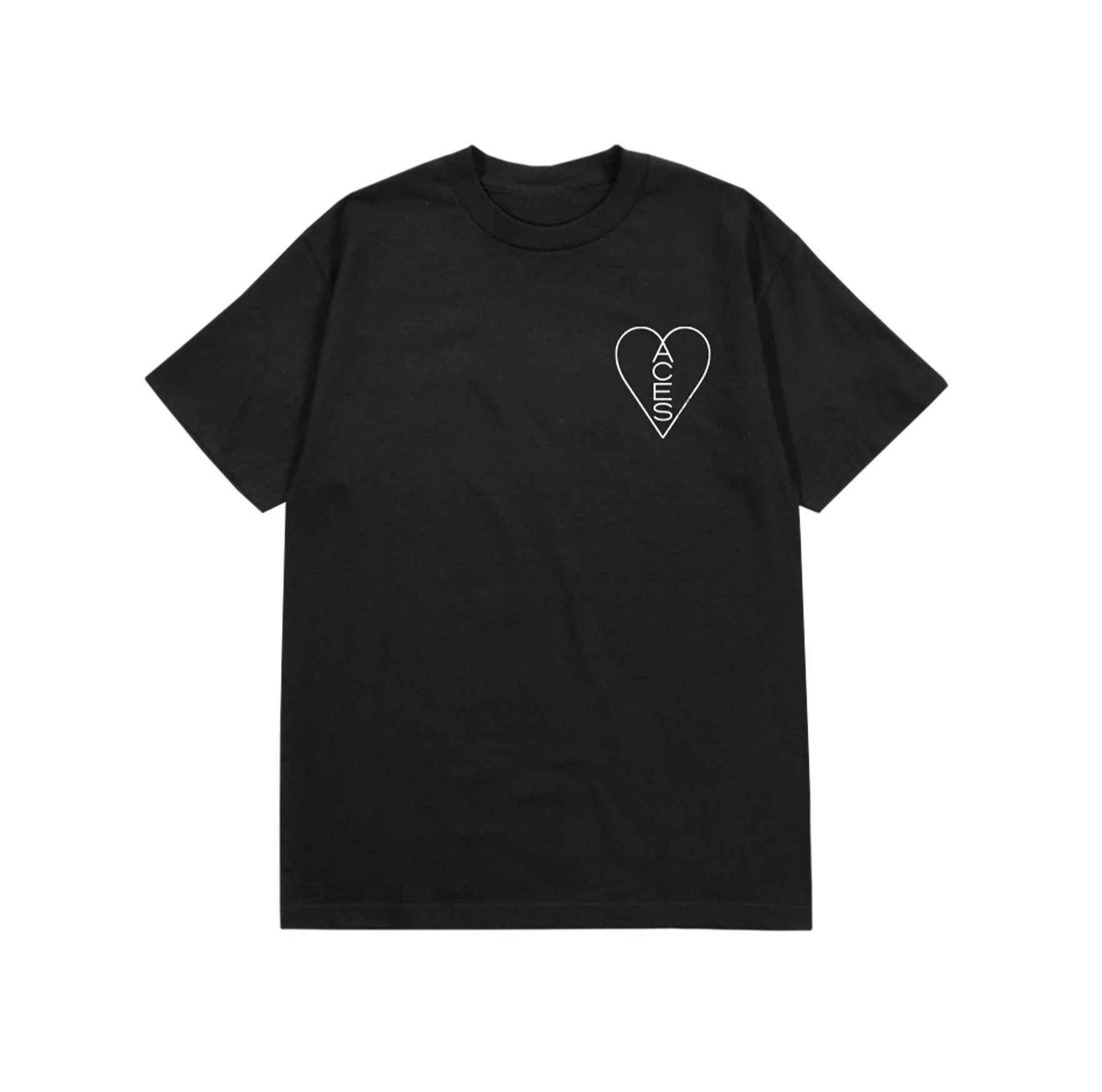 The Aces Heart Logo Tee - The Aces Shop product image