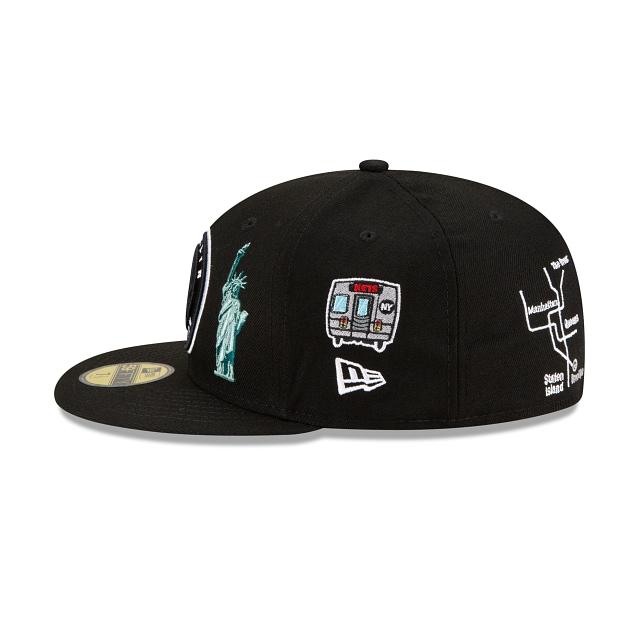 59fifty local brooklyn nets fitted hat