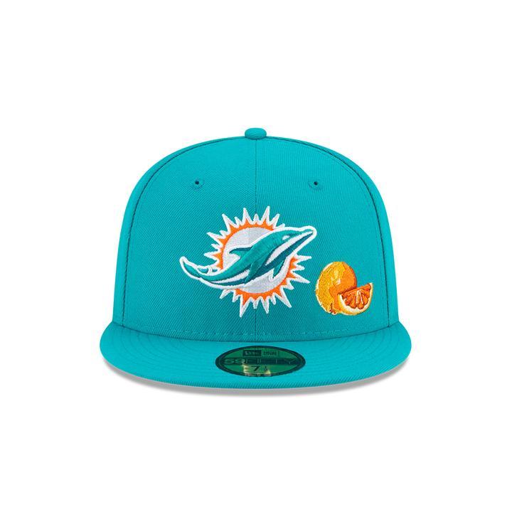 miami dolphins fitted hats