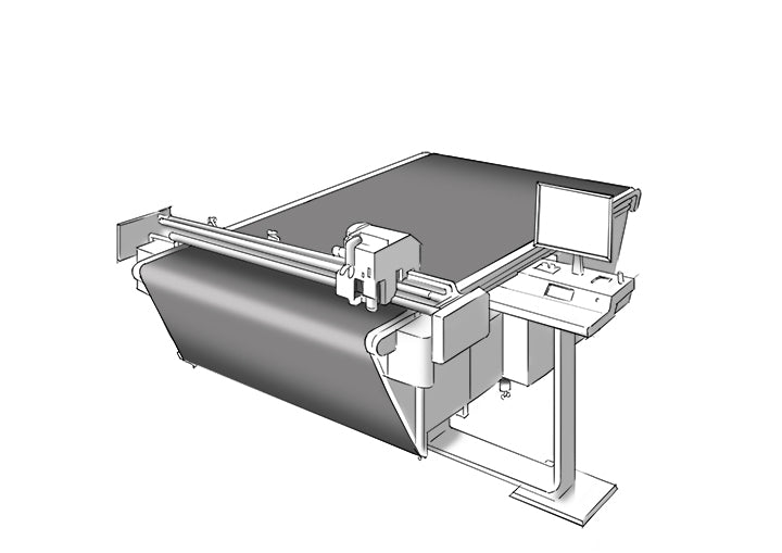 Kongsberg XN 24 - Premium - Gray - Conveyor Belt - Without conveyor belt extension