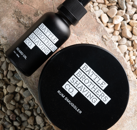 Battle Brothers Beard Balm and Beard Oil