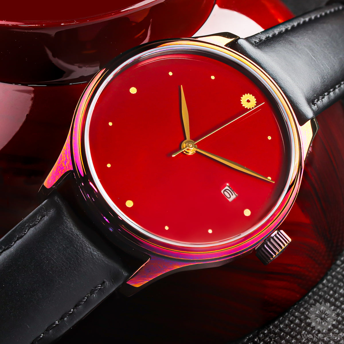 Dream Watch Vermillion Red Wancher Watch 