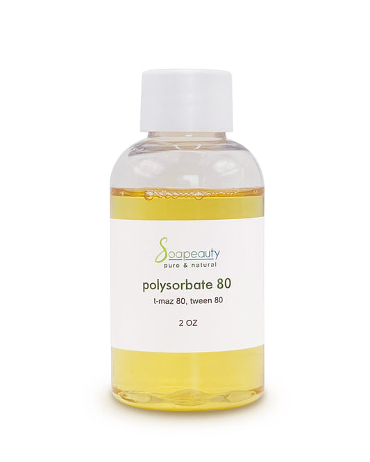  EMULSIFYING WAX NF POLYSORBATE 60 PURE POLAWAX 100% PURE 2 OZ  TO 23 LBS (SIZE: 2 OZ)