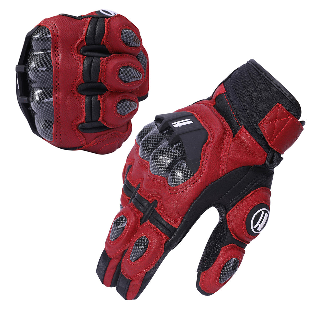 Buy Firefox Bicycle Gloves (Red/Black) - S Half Finger Rider