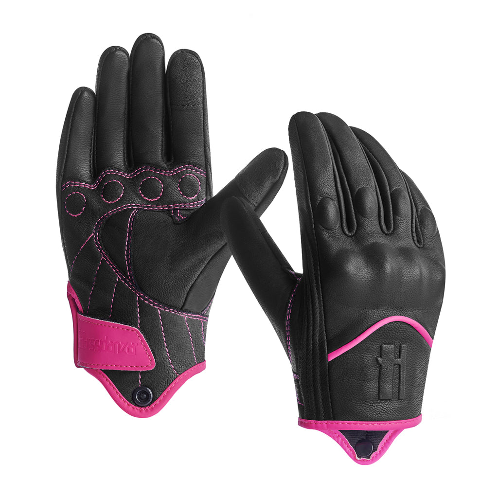 Leather Half Finger Gloves Mesh Fingerless Gloves Fishing Net Driving Gloves  Motorcycle Riding Gloves Protective Gear