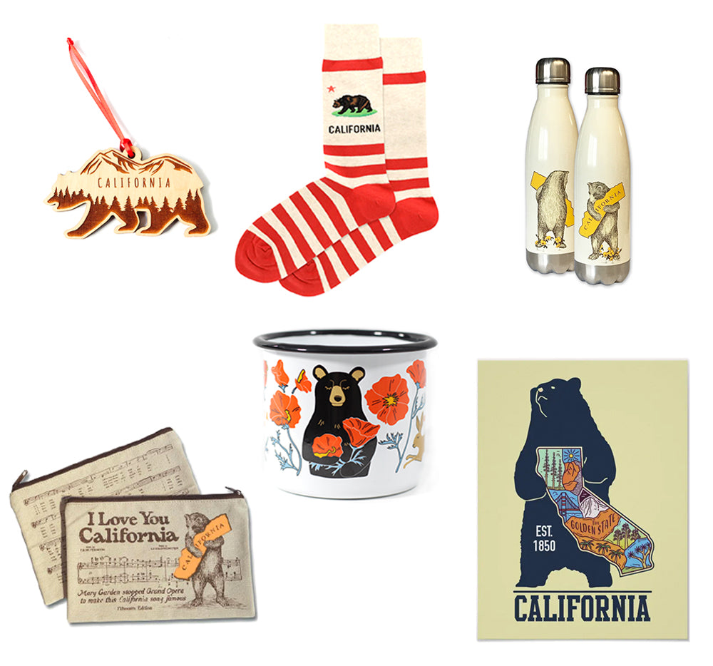 California Bear Themed Gift Ideas
