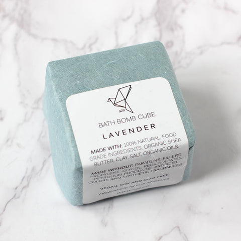 Lavender Bath Bomb, made by small local California business in Los Angeles