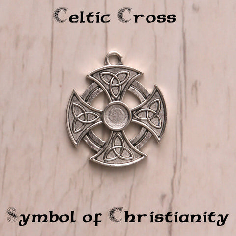irish celtic cross meaning with a bridal bouquet charm