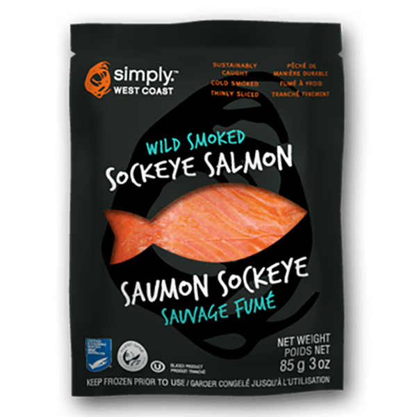 One Ocean Wild Smoked Sockeye Salmon Boneless - 227 g