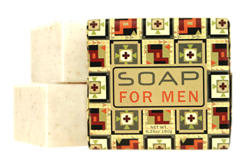 Greenwich Bay Shea Butter Bar Soap 1.9oz 53g - For Men (Exfoliating)