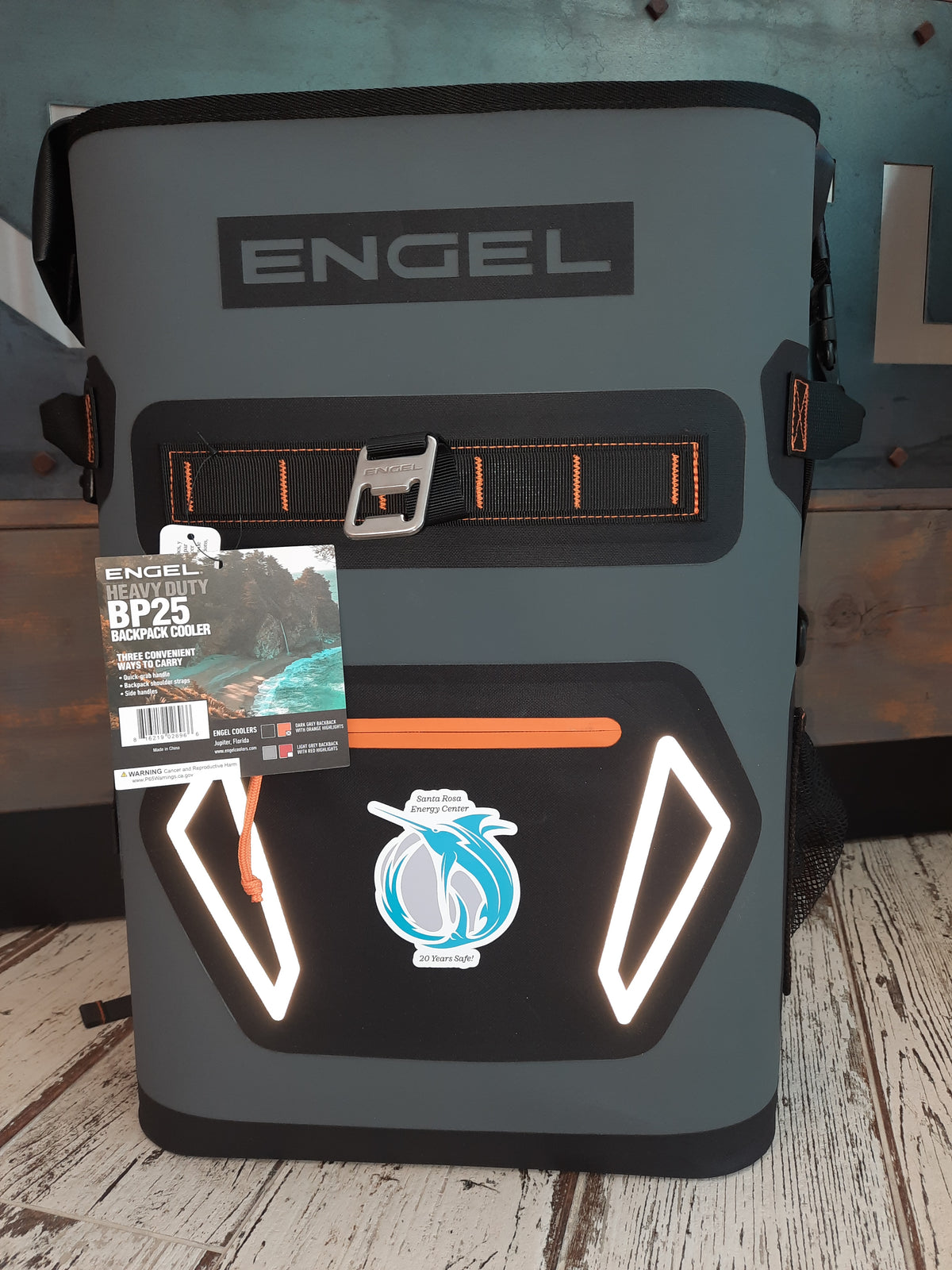 Engel Backpack Cooler with Logo