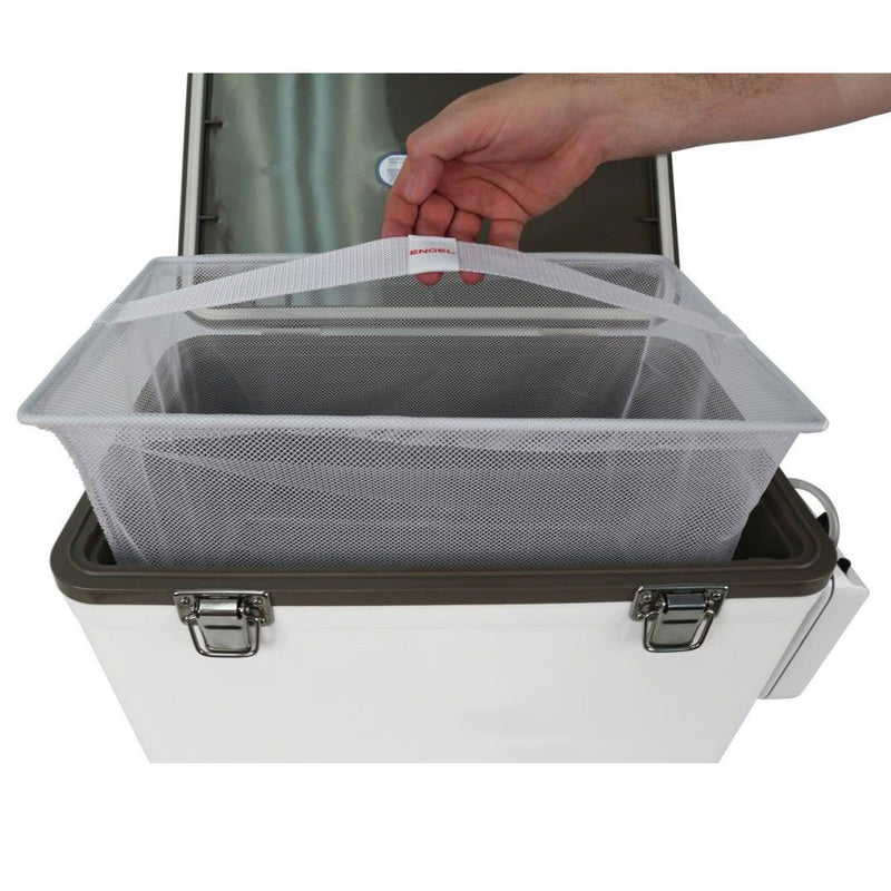 engel live bait cooler with rod holders