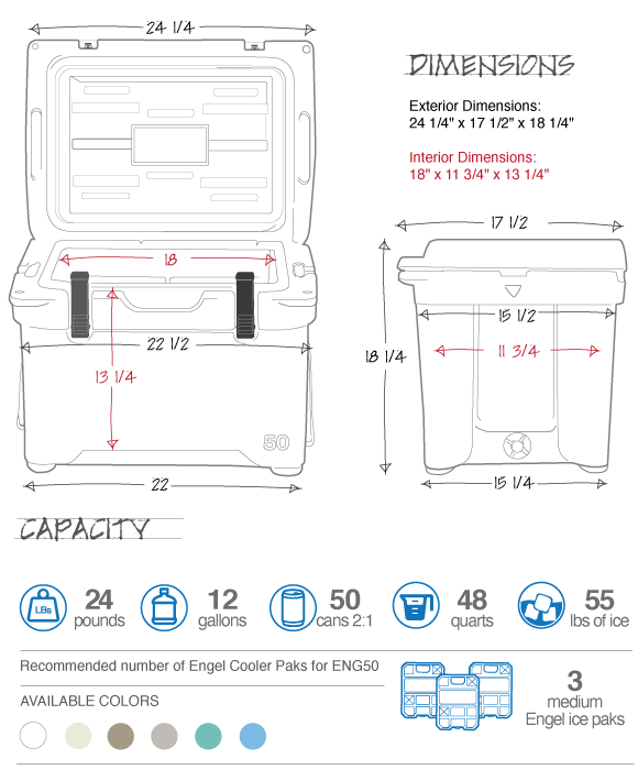 Engel 50 Specifications