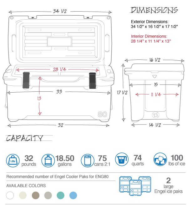 Engel 80 Specifications