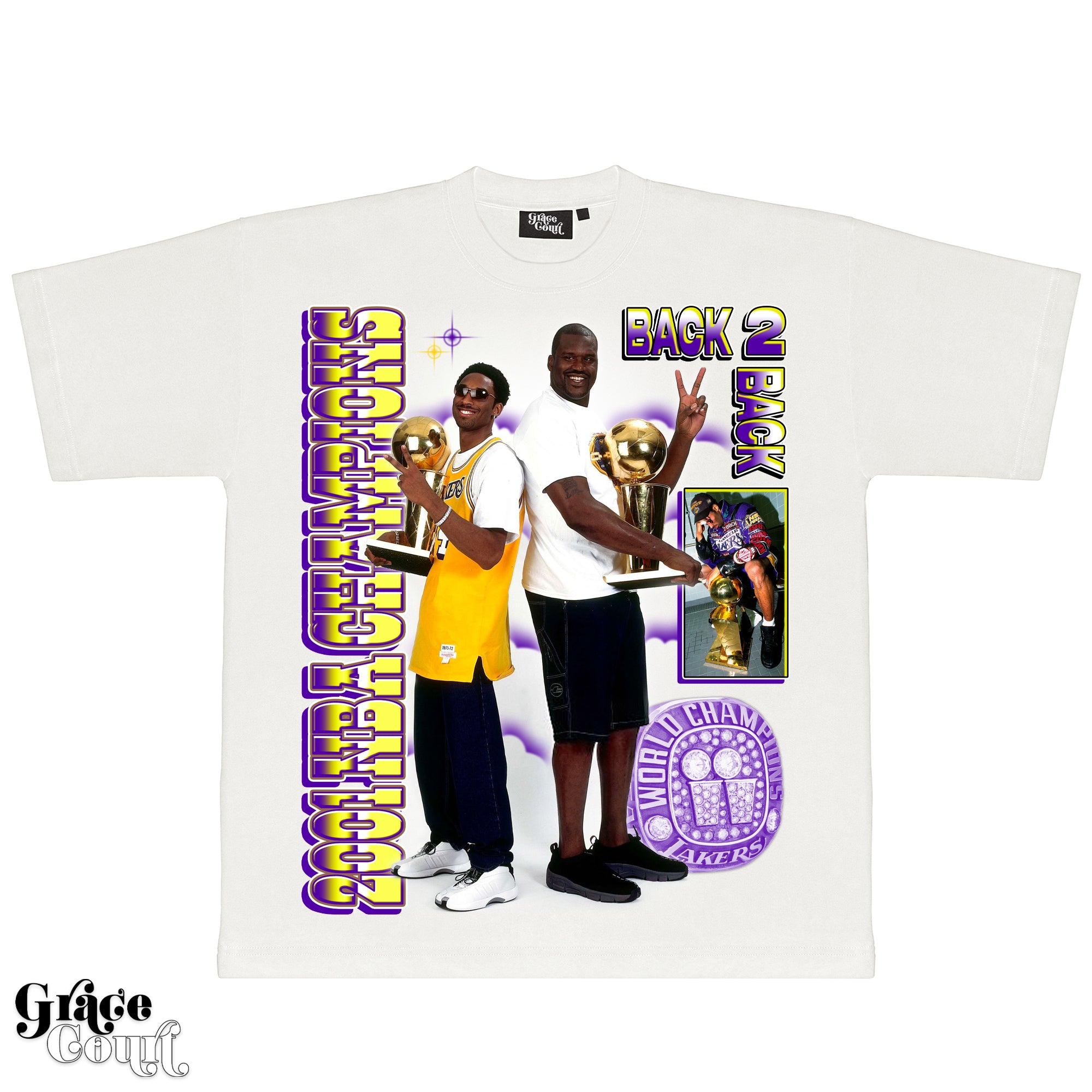 Shaq & Kobe - Vintage Bootleg Tee