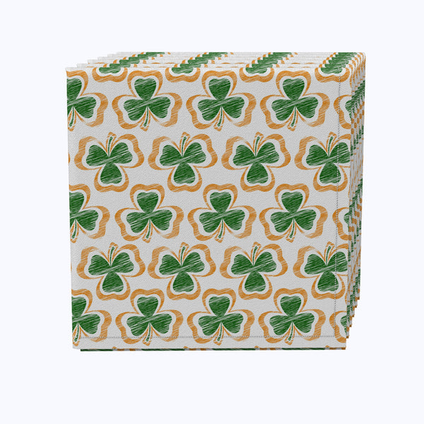 Gold Trim 4 Leaf Clover, Saint Patrick's Day, For Yard Decor