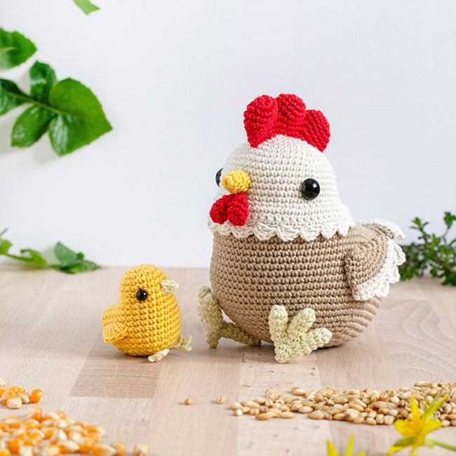 Crochet Chicken Pattern - Free Easy Make - off the hook for you