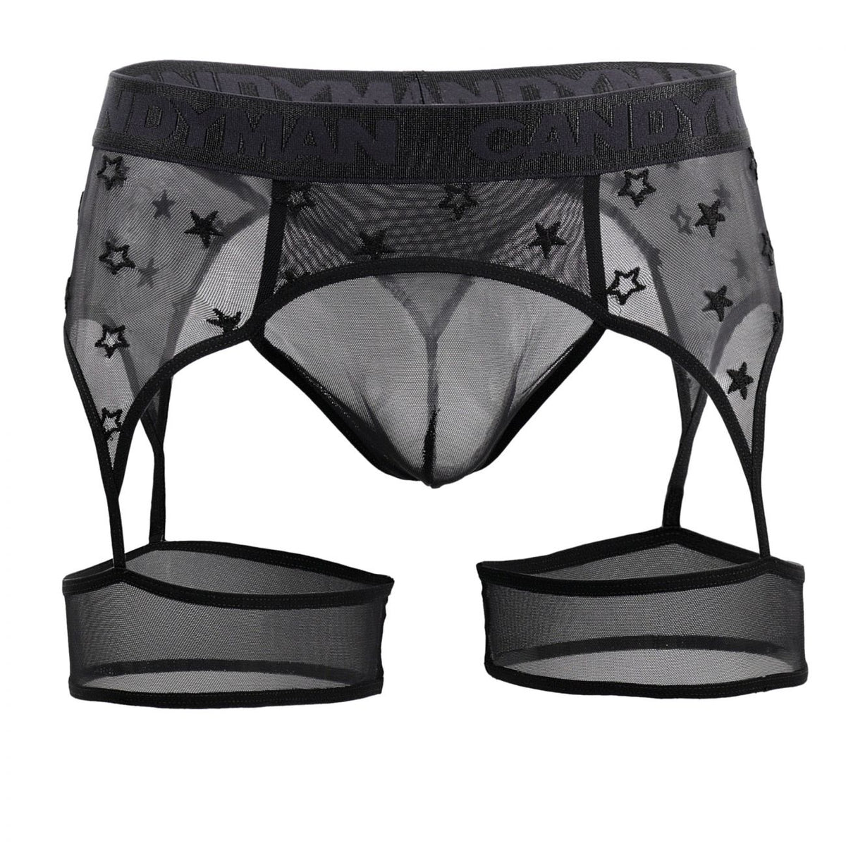 CandyMan Underwear Men's Stars Gaterbelt Thongs | Shop MensUnderwear.io