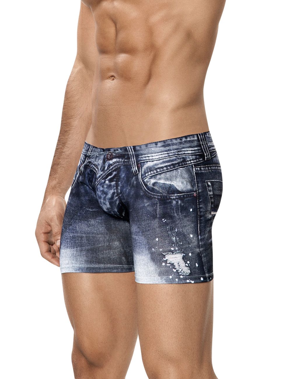 Clever Underwear Indigo Jean Boxer | Shop MensUnderwear.io