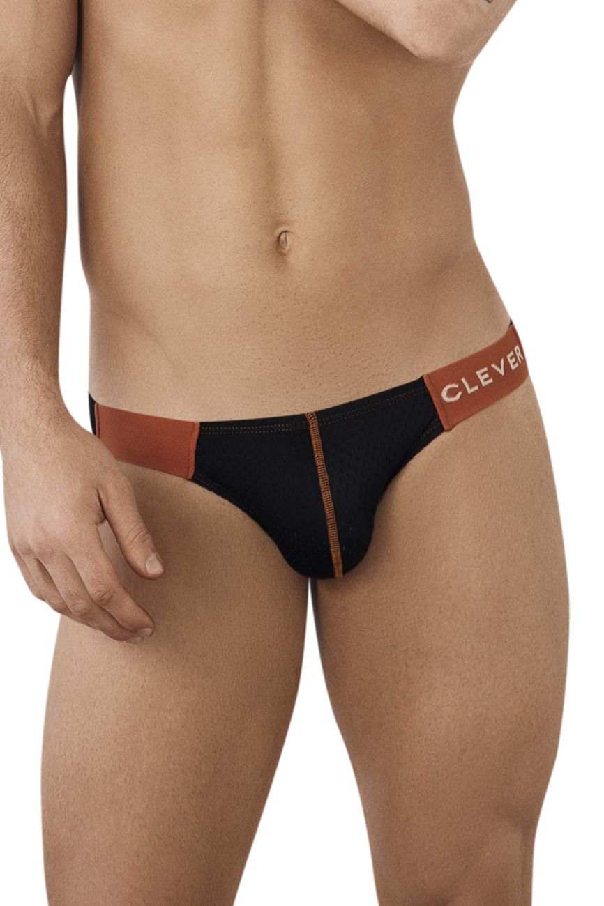 Clever Creation Bikini Brief, Green, 1321-18, Mens Bikini Briefs