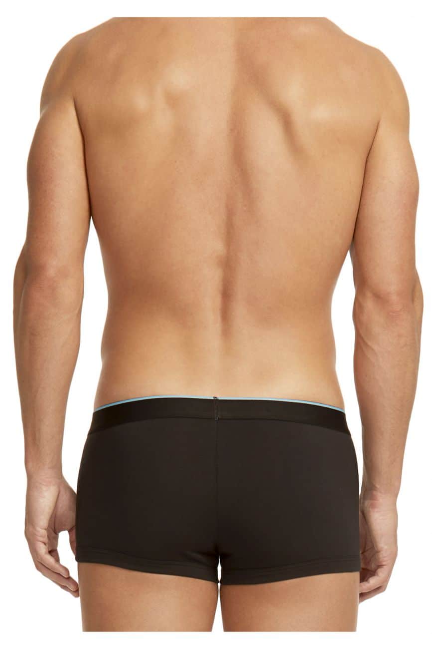 Papi Men's 3-Pack Cotton Stretch Brief, Black, Small 