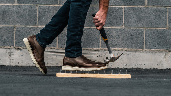 VOLTA STEEL TOE SHOE AMBER