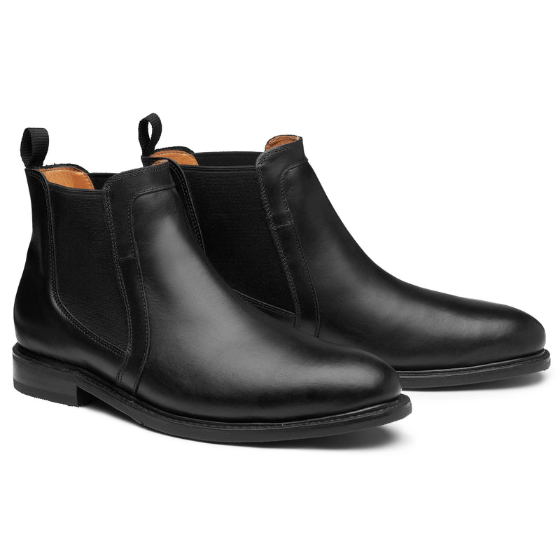 STEEL TOE CHELSEA BOOT WALLACE BLACK | Proxon Premium Workwear