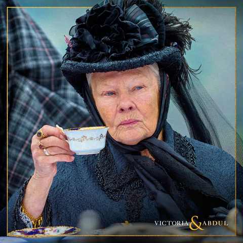Dame Judy Dench as Queen Victoria in Victoria & Abdul